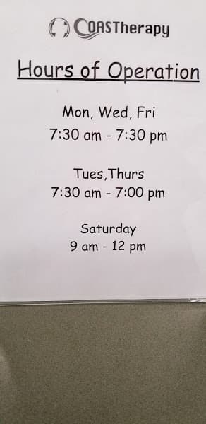 COASTherapy: Anaheim