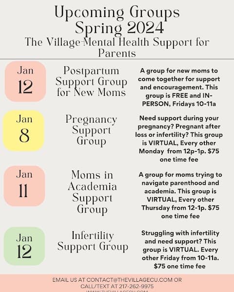The Village: Mental Health Support for Parents