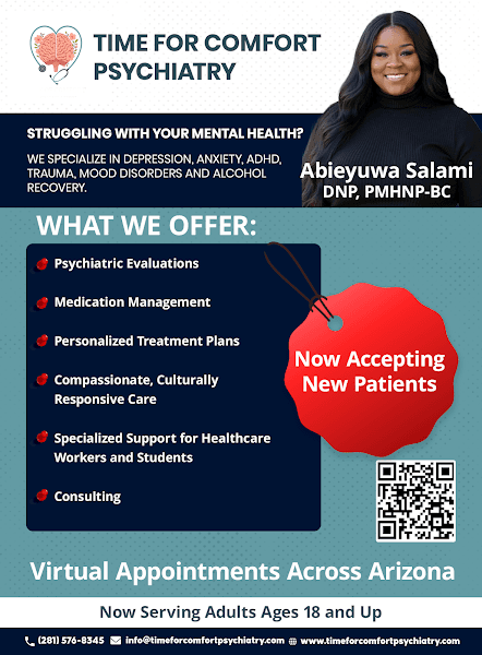 Time For Comfort Psychiatry